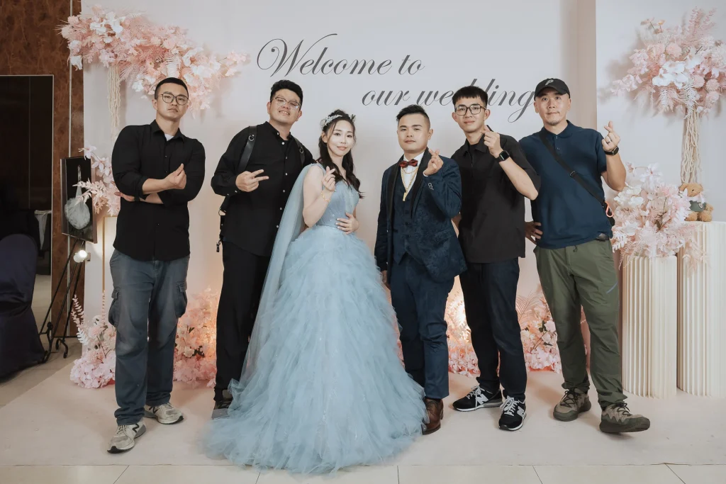 0516 0119 北港婚禮攝影,攝影師大K與錄影師團隊合影